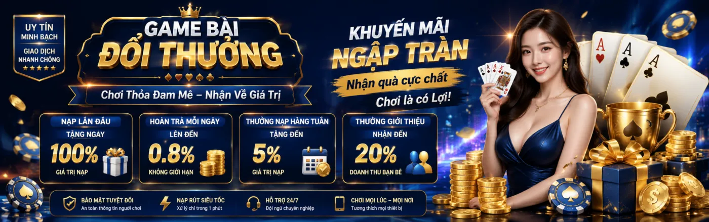 banner game bài đổi thưởng